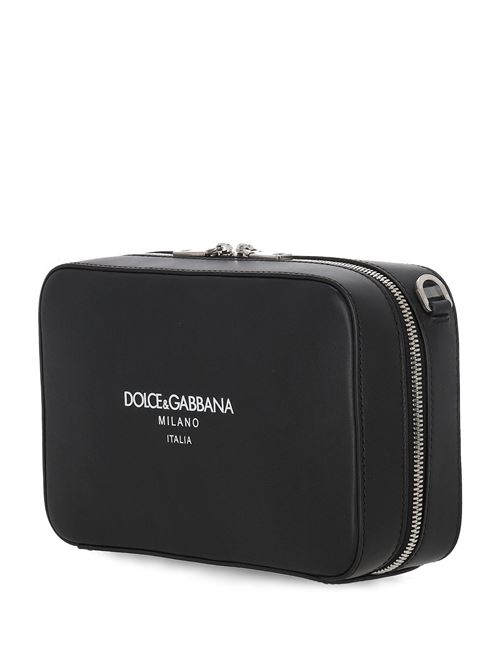 Messenger bag with embossed logo DOLCE&GABBANA | BM2444A6E4880999